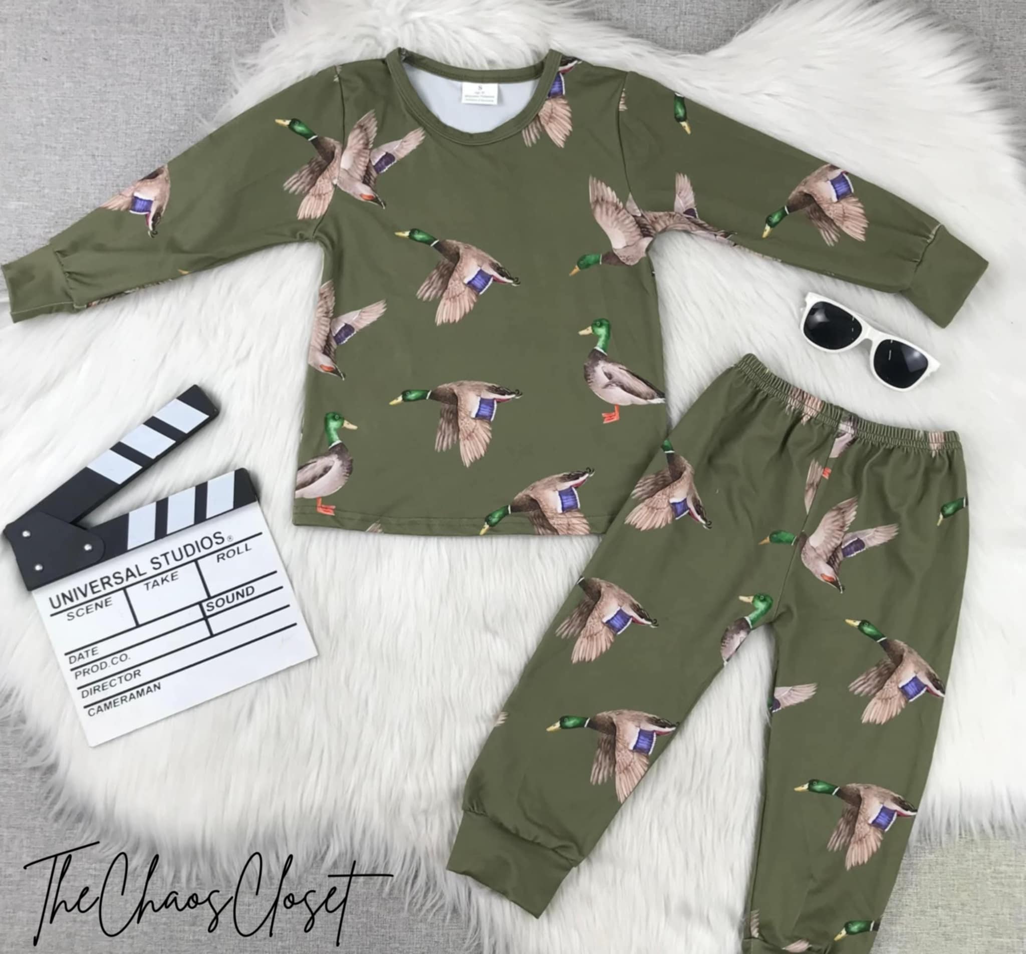 Future Duck Hunter Pajama Set