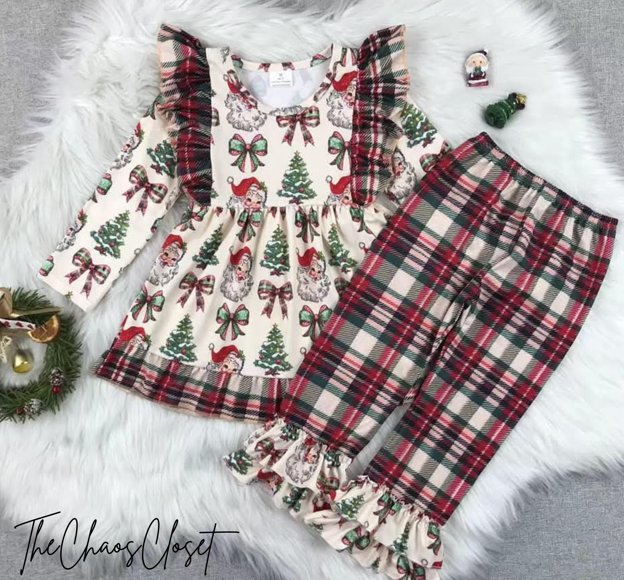 Tradition Christmas Vibes Pants Set