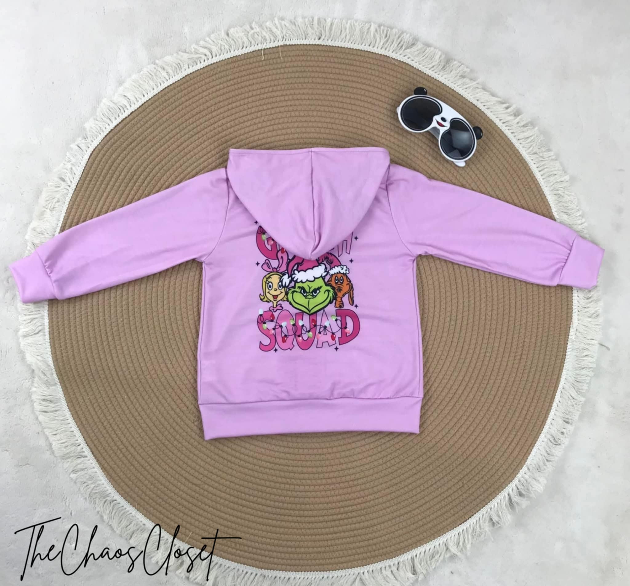 Grinch Squad Zip Up Jacket