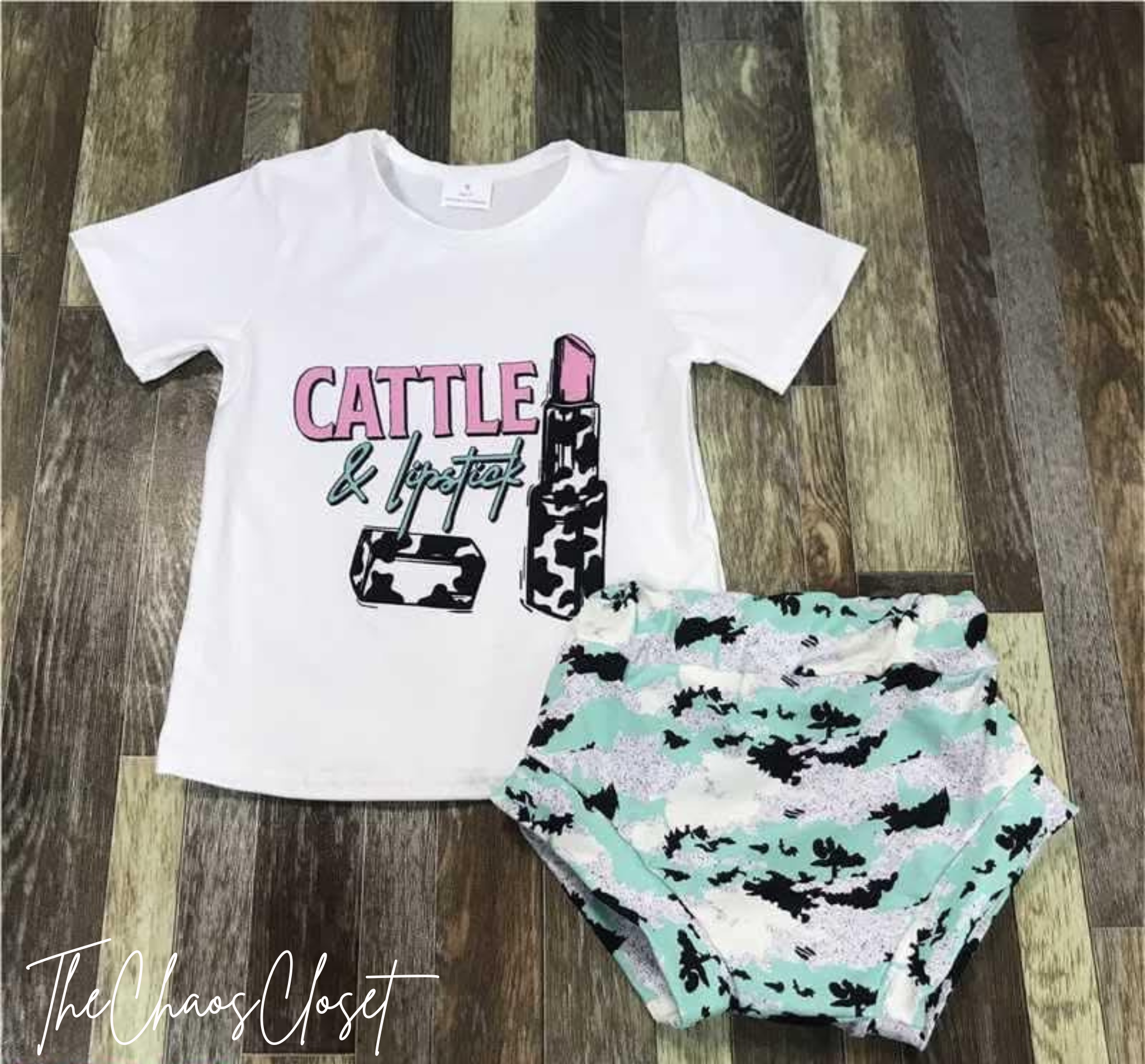 Cattle & Lipstick Bummie Set