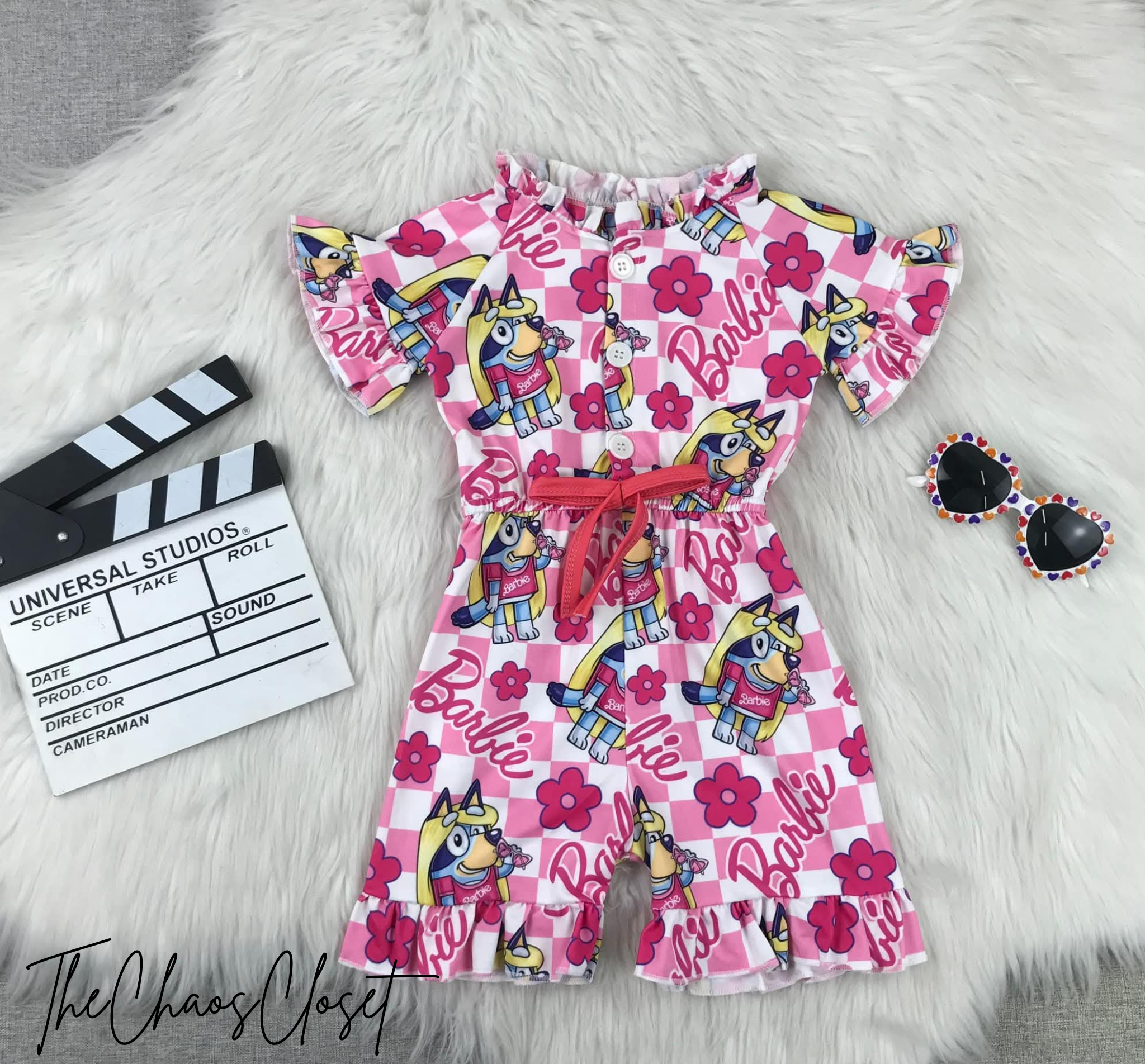 Bluey Barbie Romper