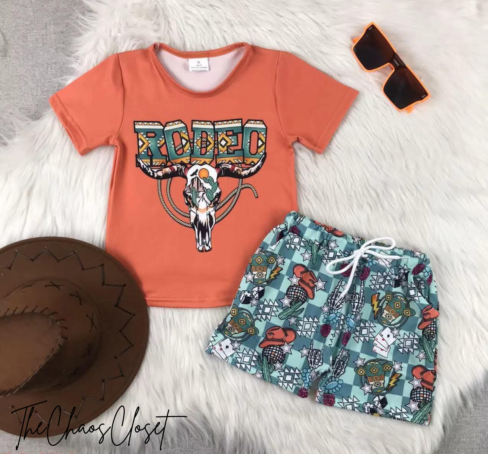 Rodeo Shorts Set