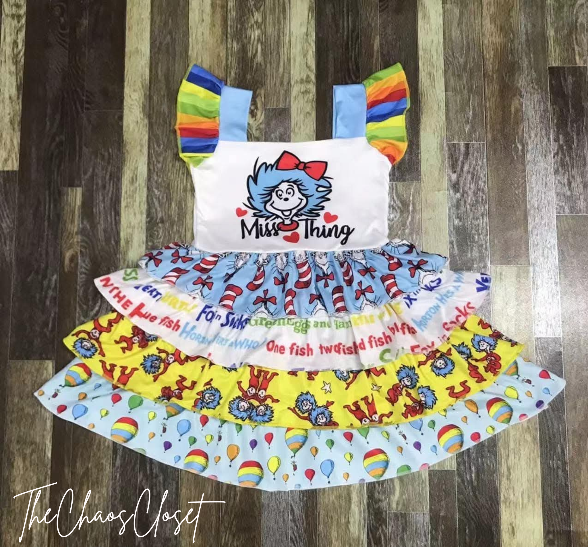 Dr. Seuss Miss Thing Dress