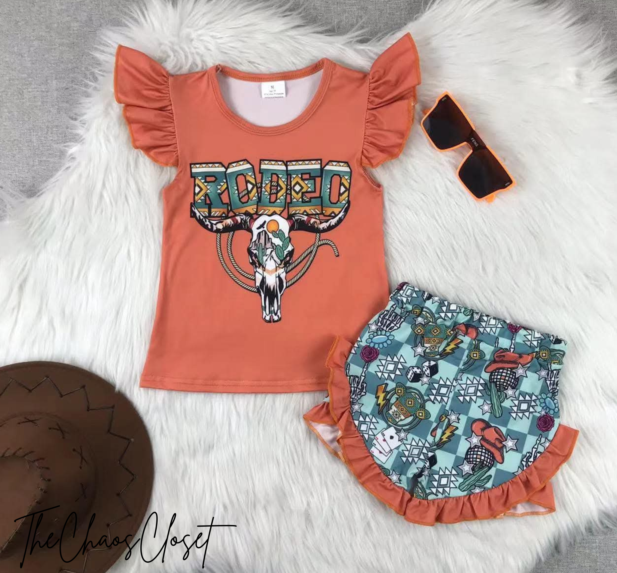 Rodeo Shorts Set
