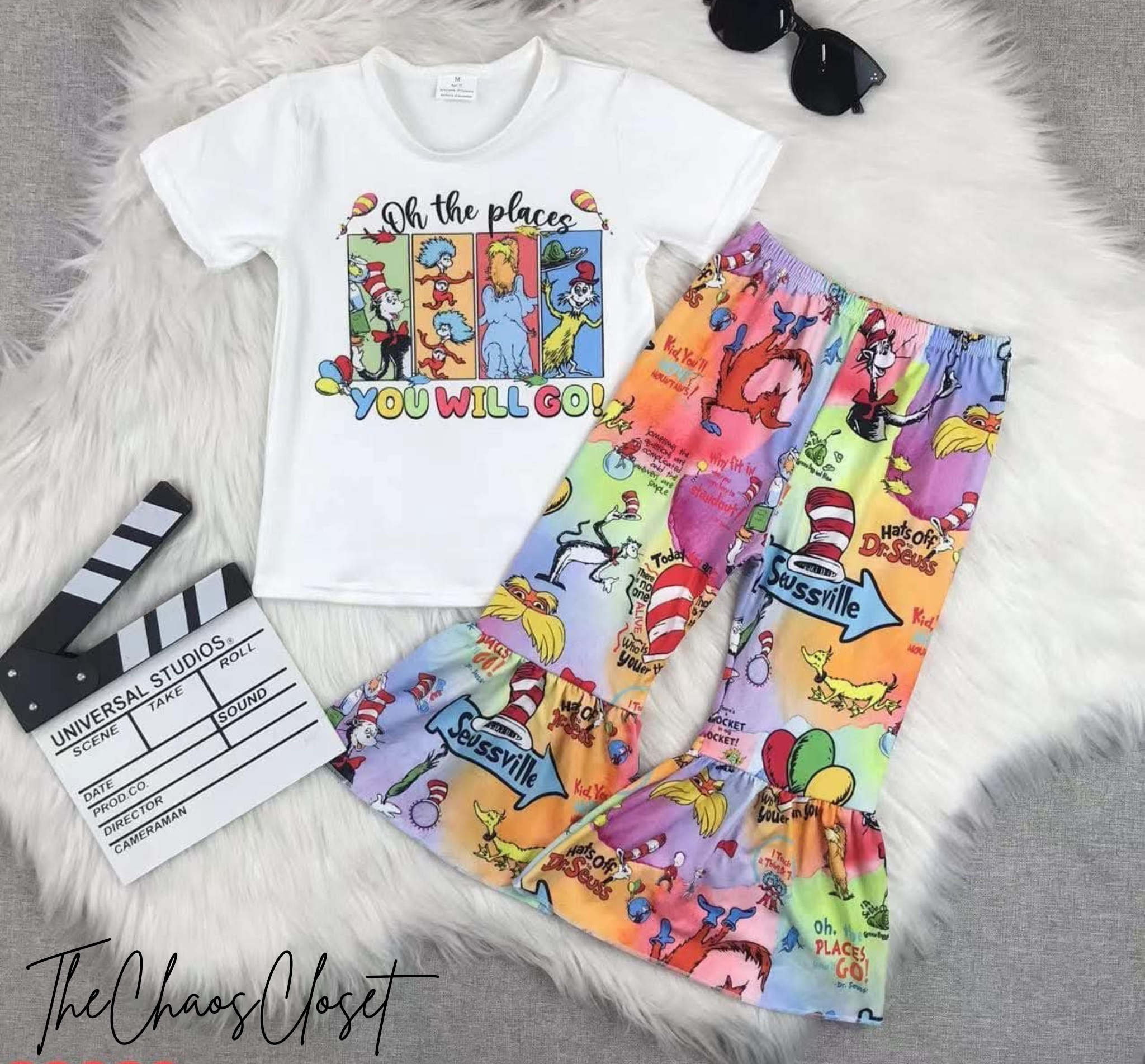 Oh The Places You'll Go Pants Set