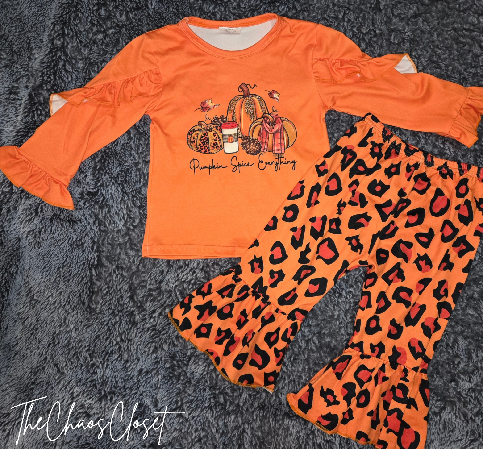 Pumpkin Spice Everything Pants Set
