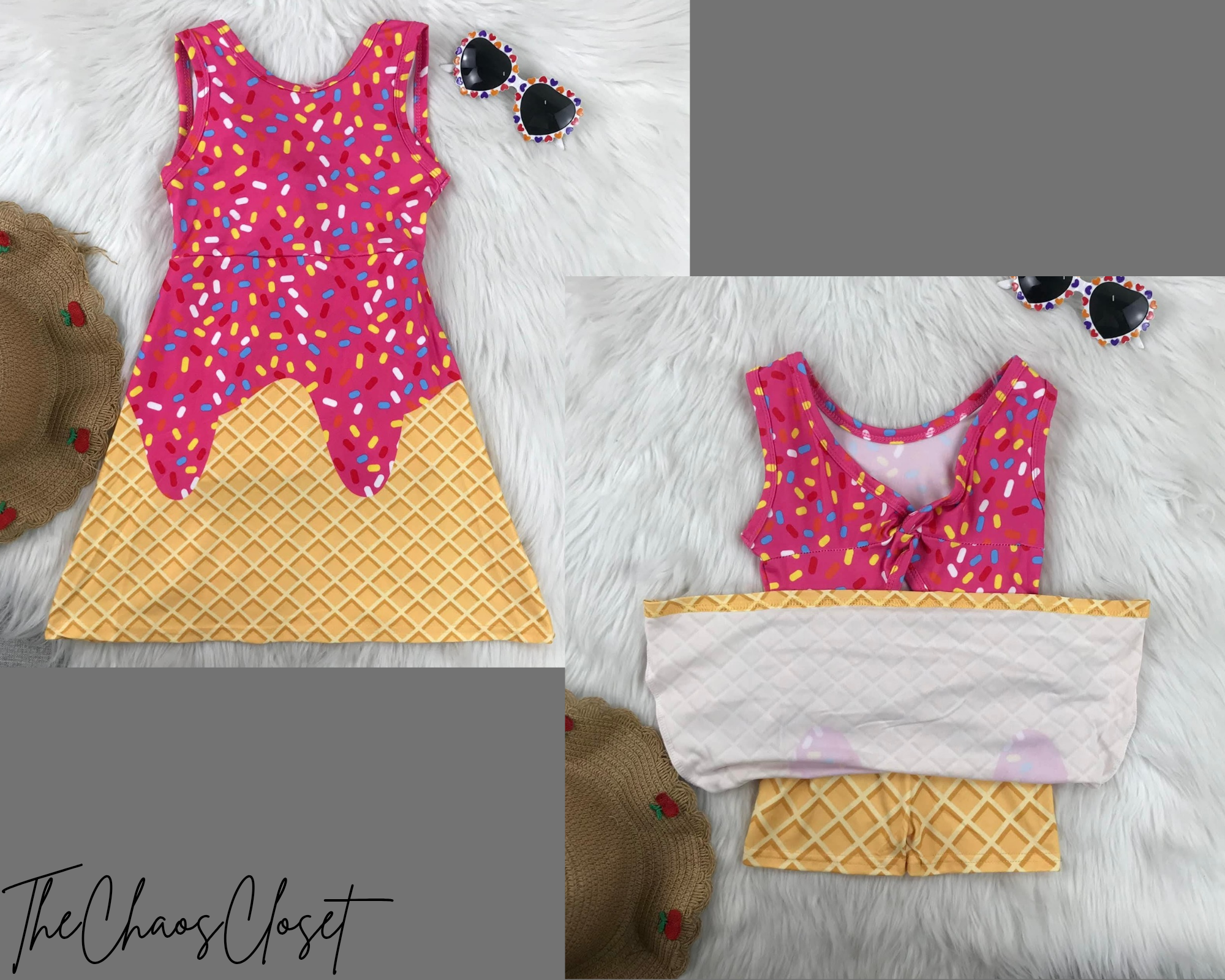 Melting Ice Cream Skort Set