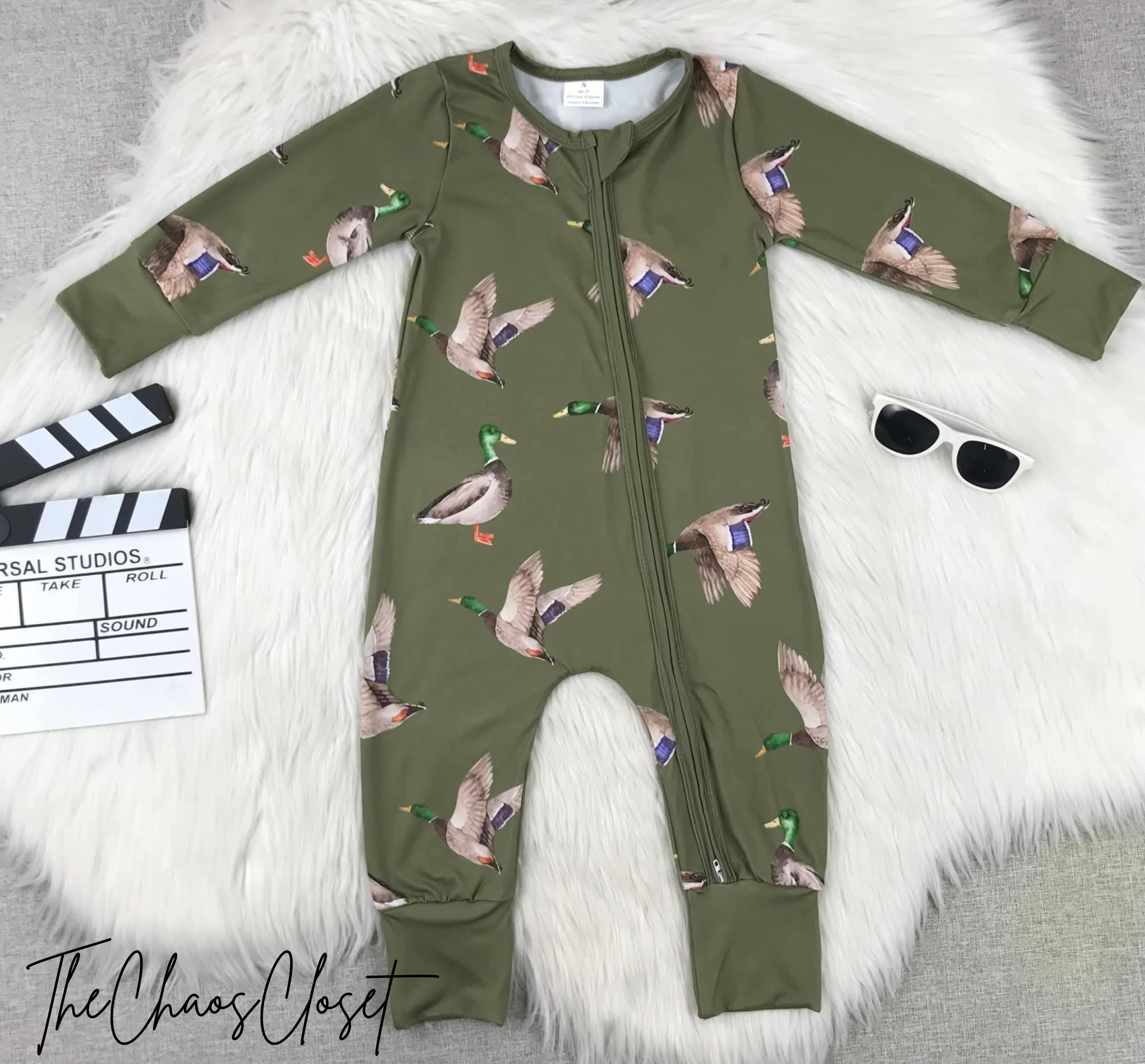 Future Duck Hunter Romper