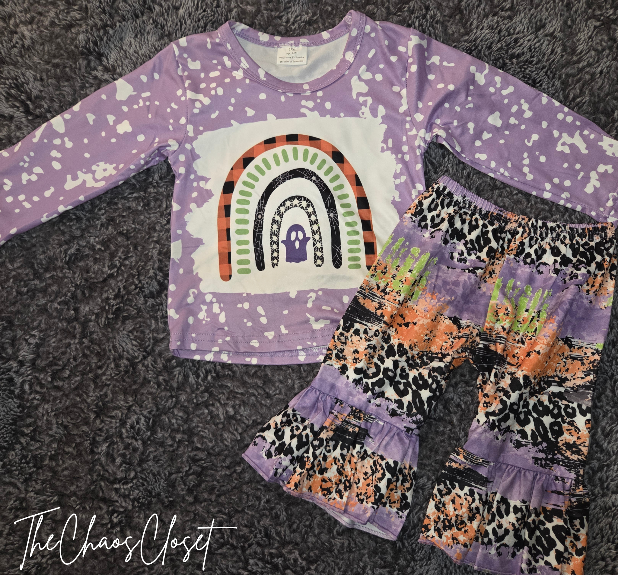 Boho Halloween Pants Set