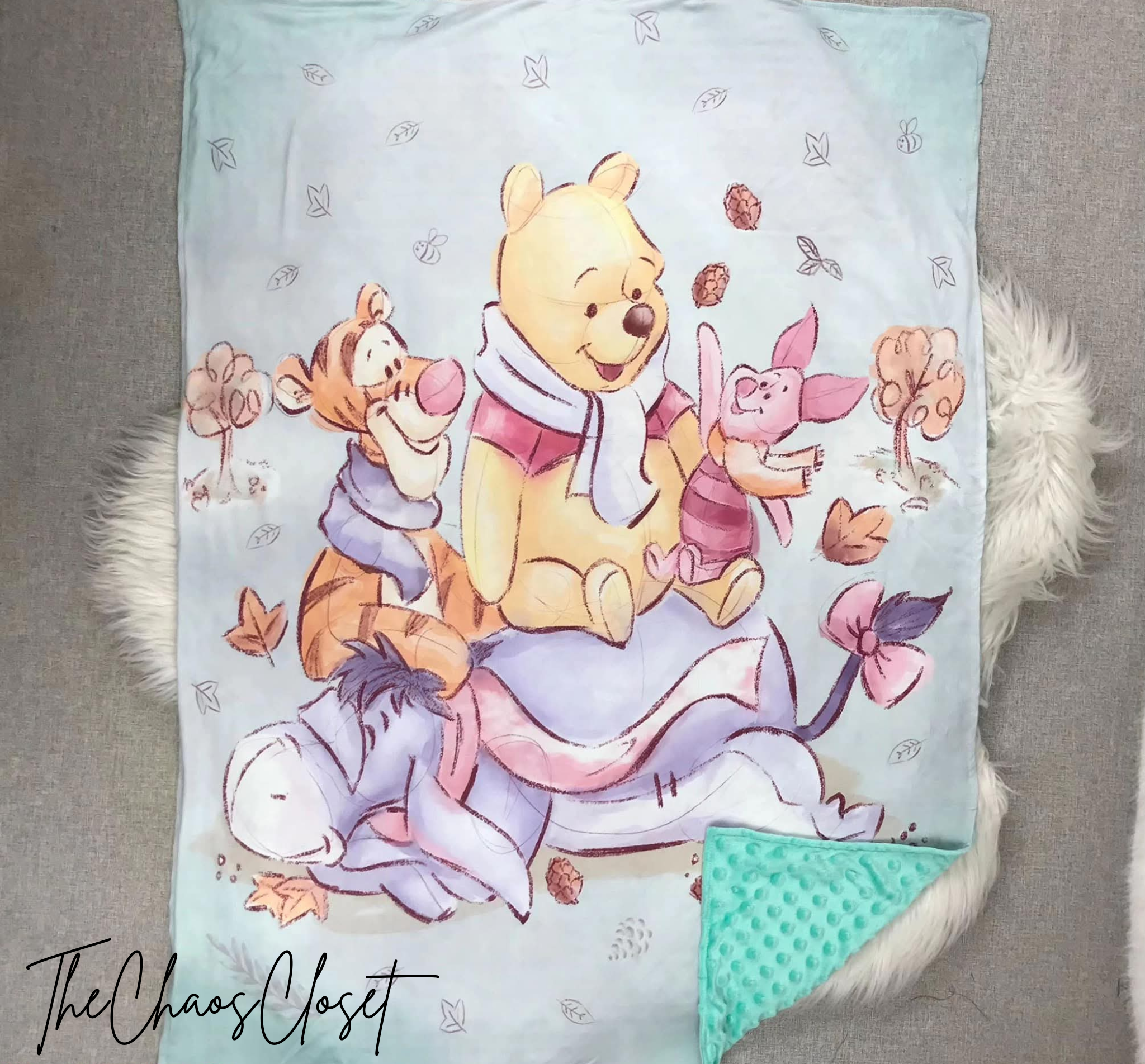 Po*h & Friends Blanket