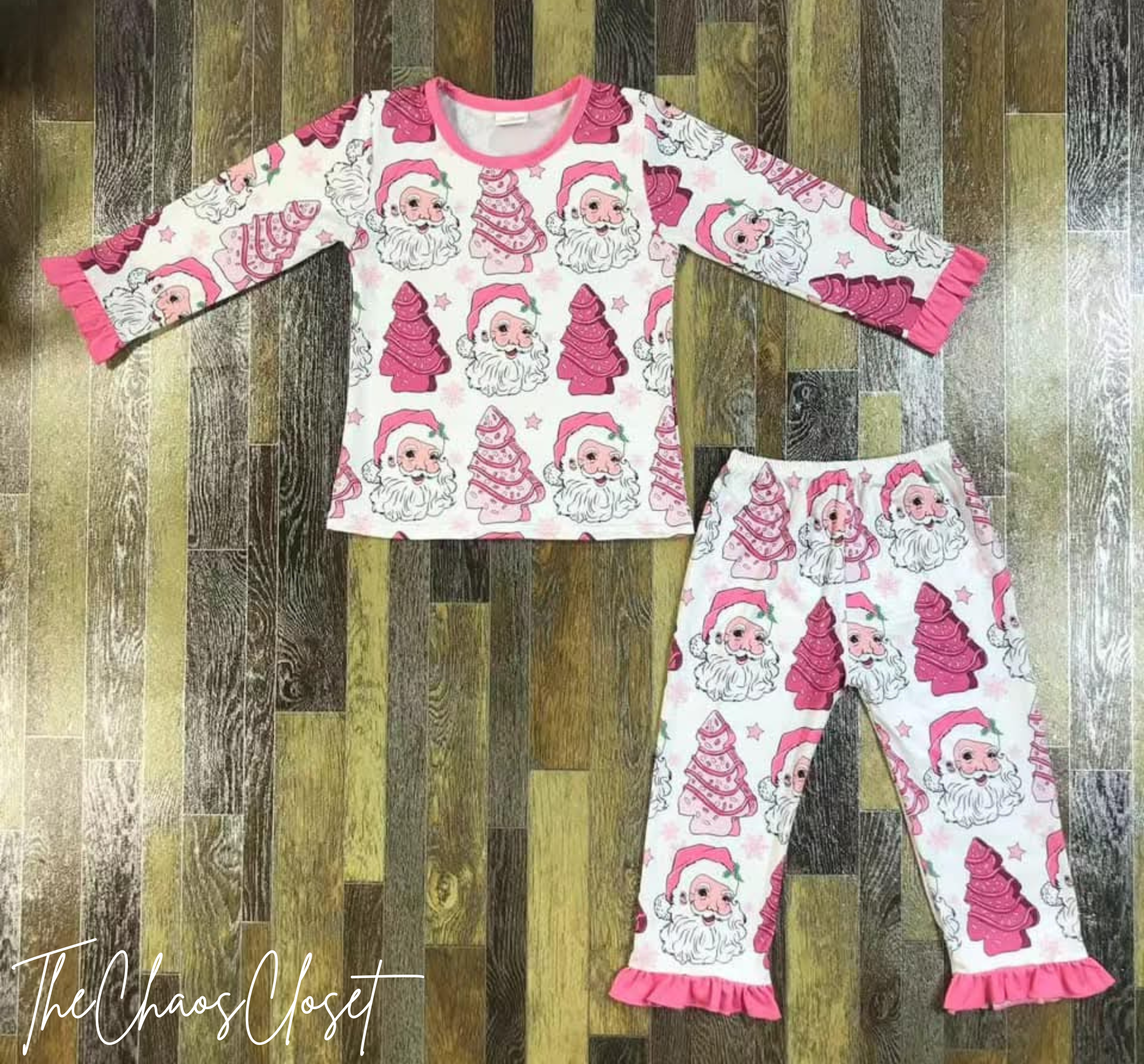 Santa Cakes Pants Set