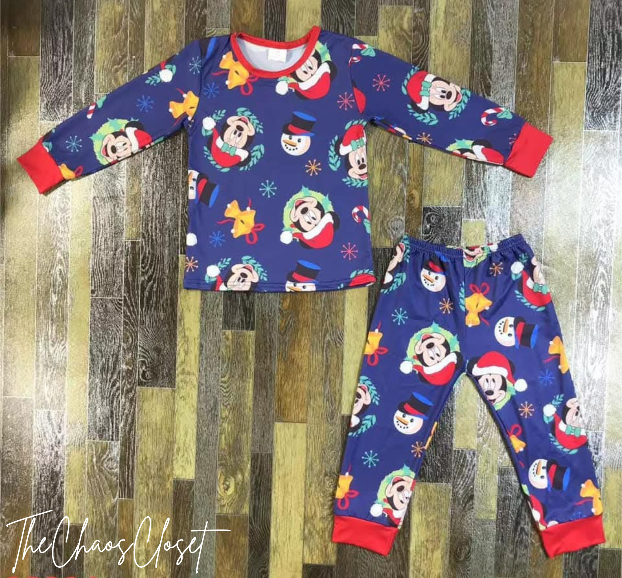 Clubhouse Pals Christmas Pants Set