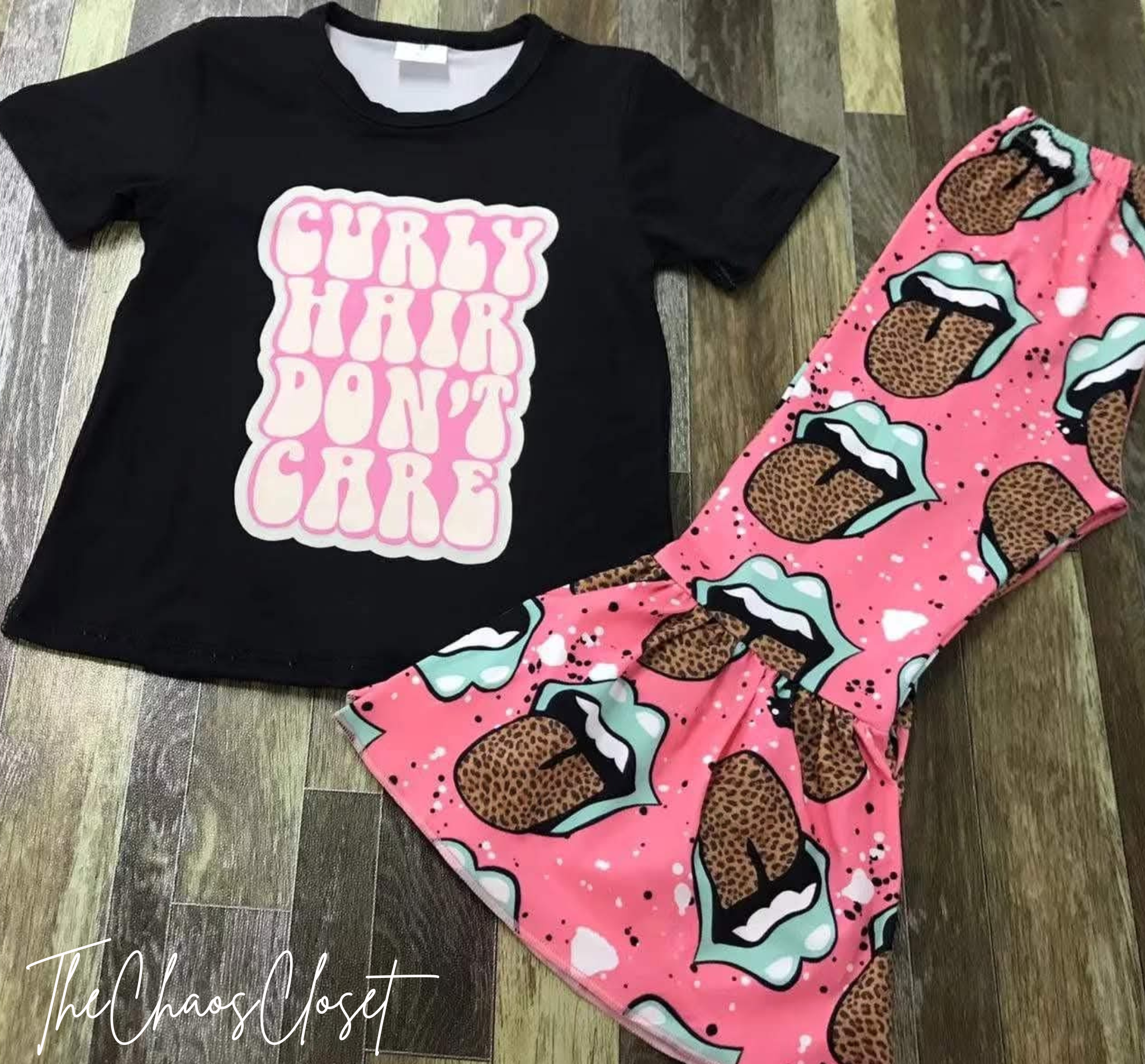 Curly Hair Don't Care Pants Set
