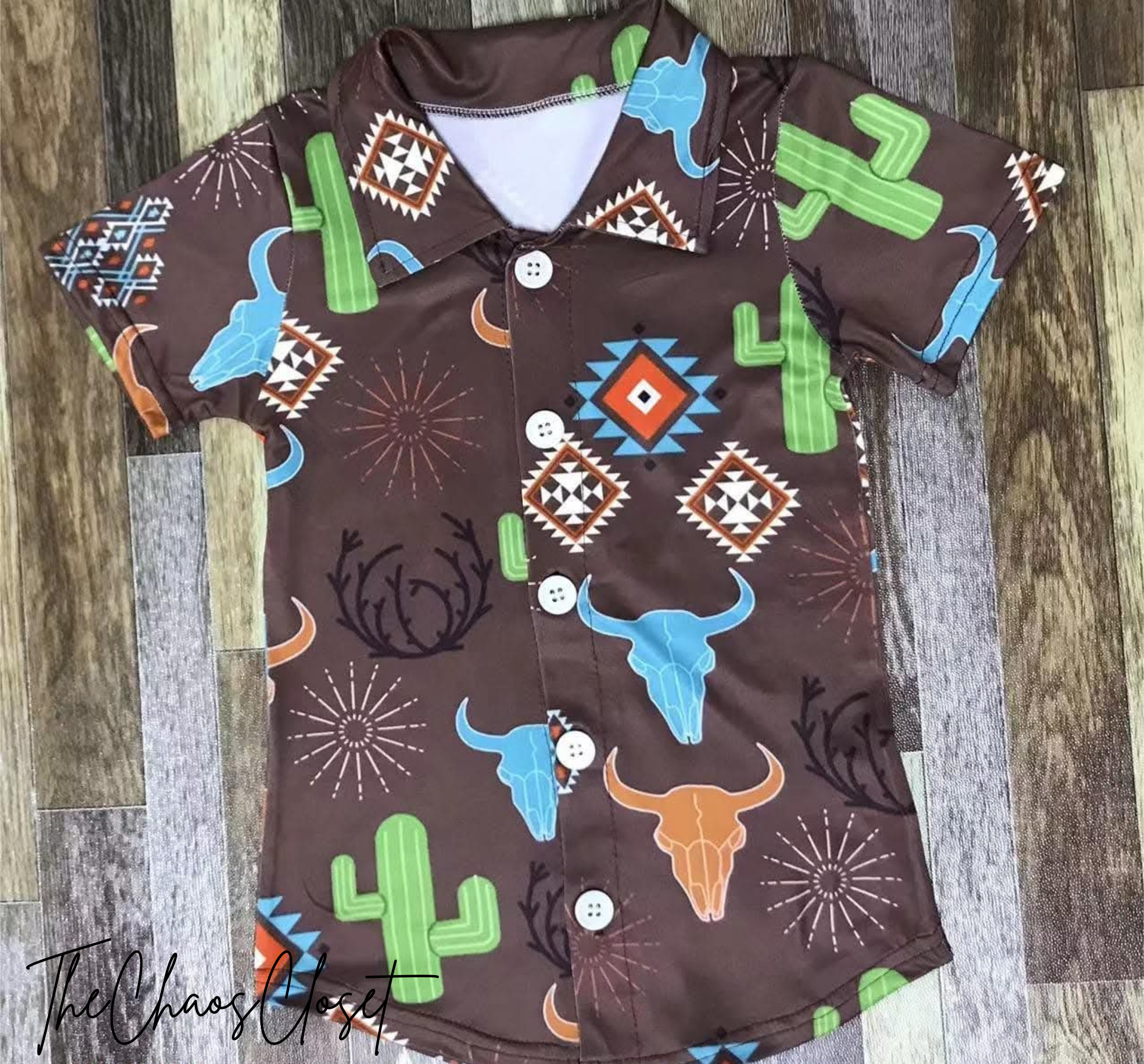 Wild West Button Up
