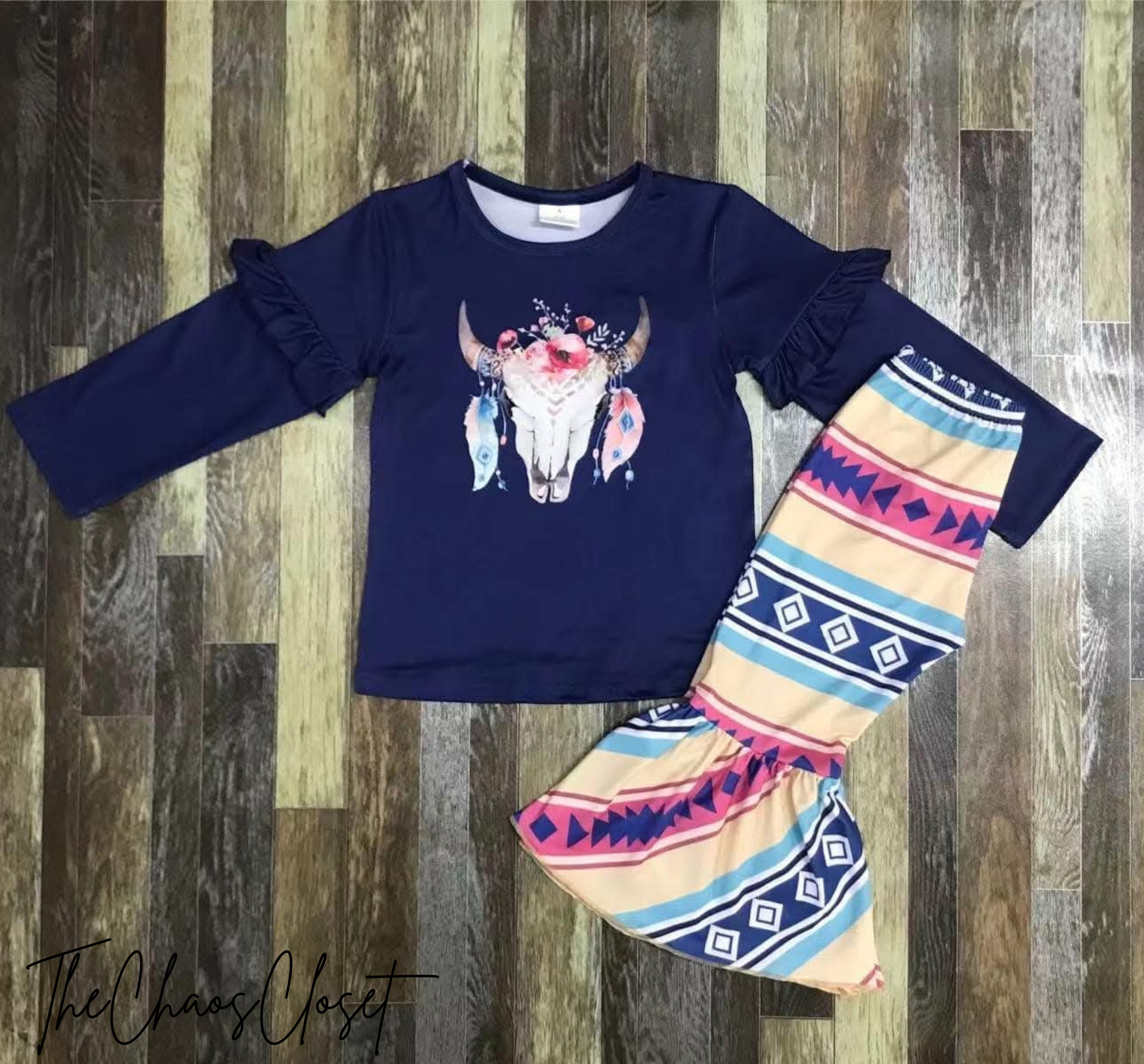 Dreamcatcher Skull Pants Set