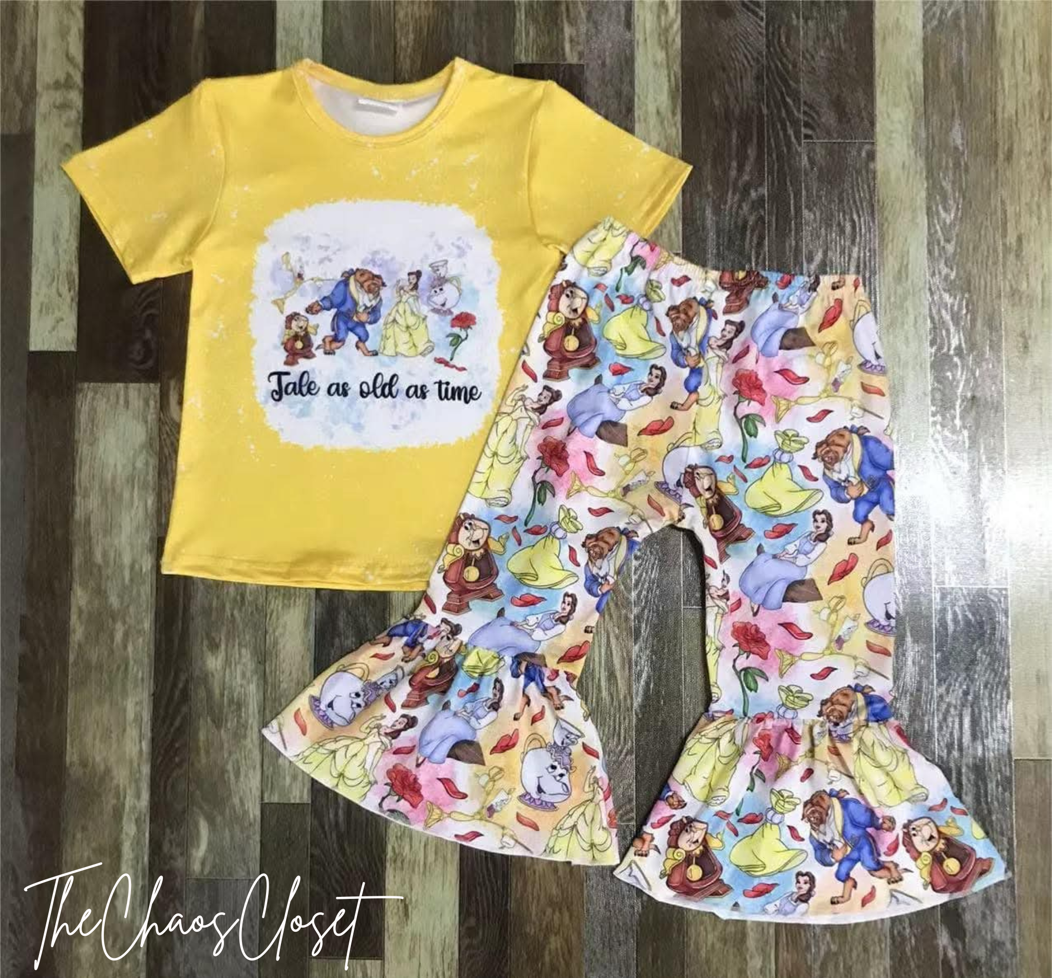 Tale as Old as Time Pants Set