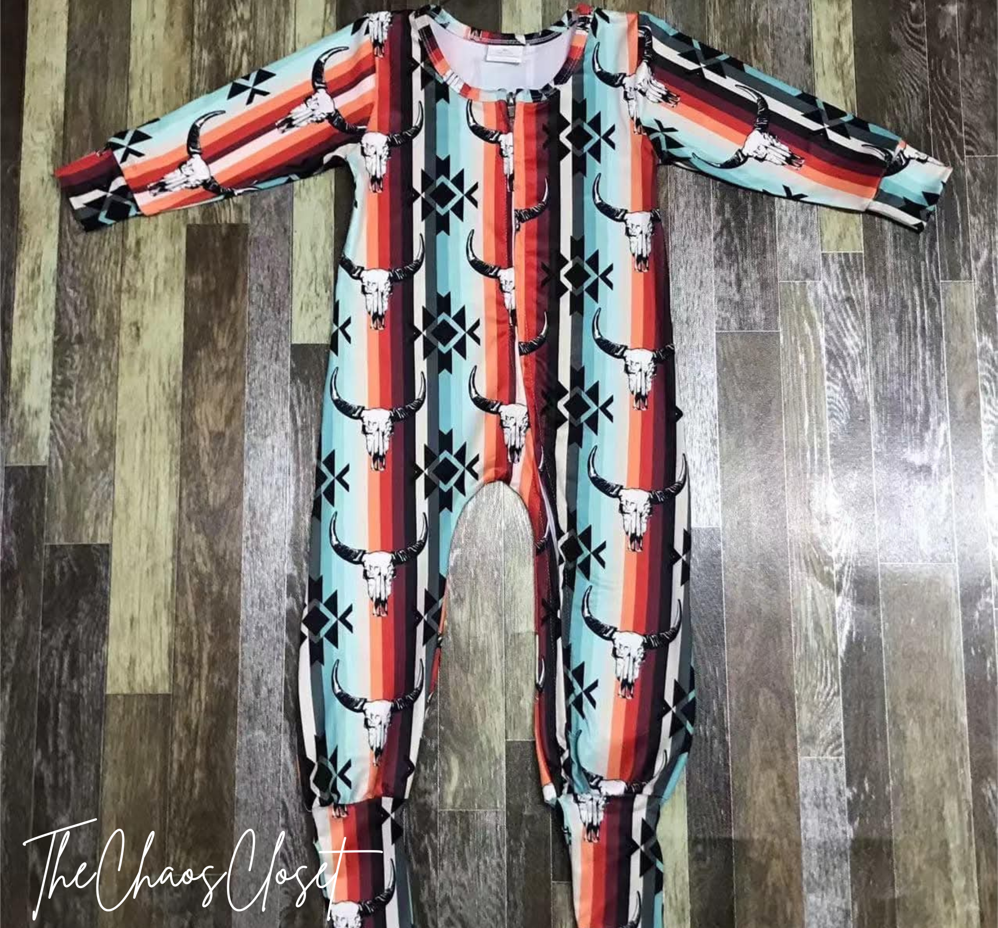 Aztec Cows Pajamas