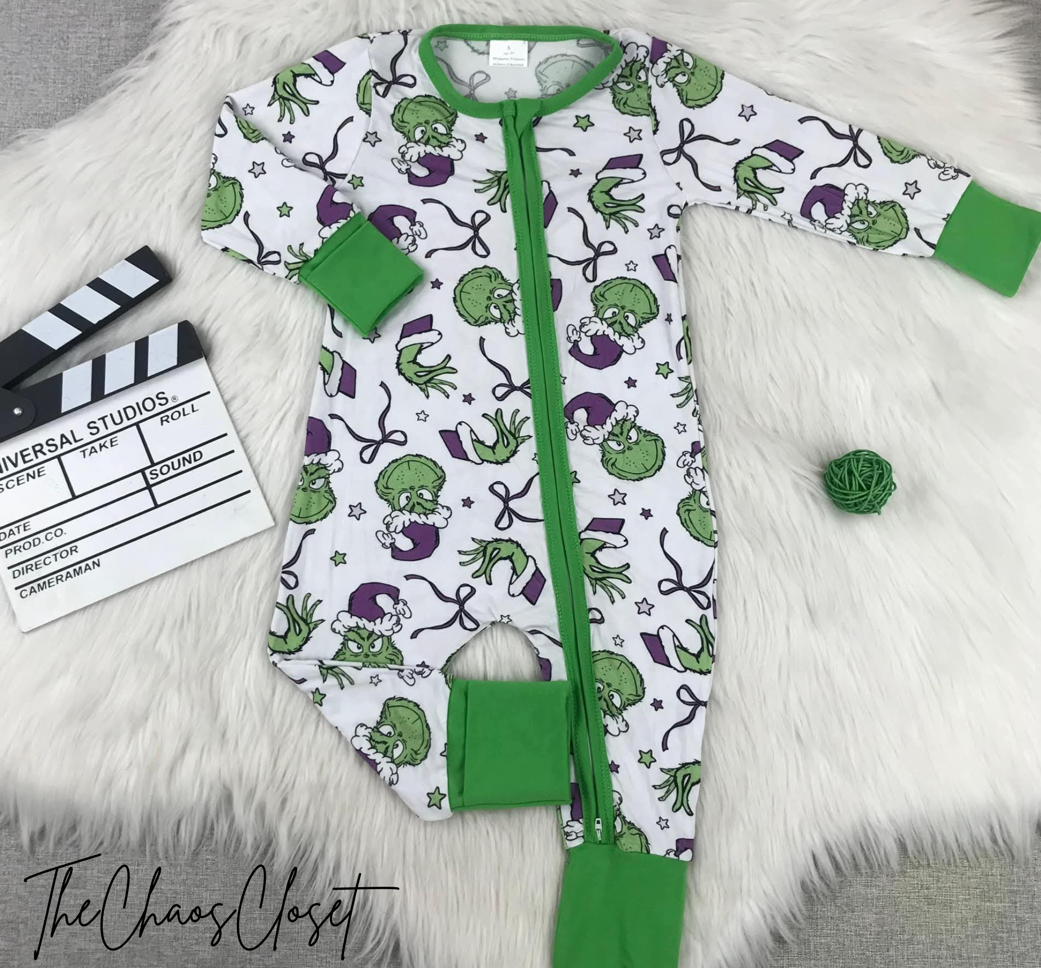 Grinch Romper