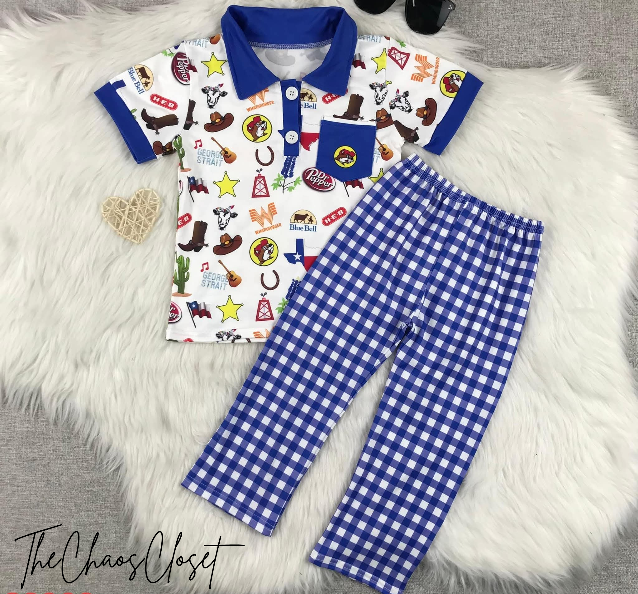 Proud Texan Pants Set