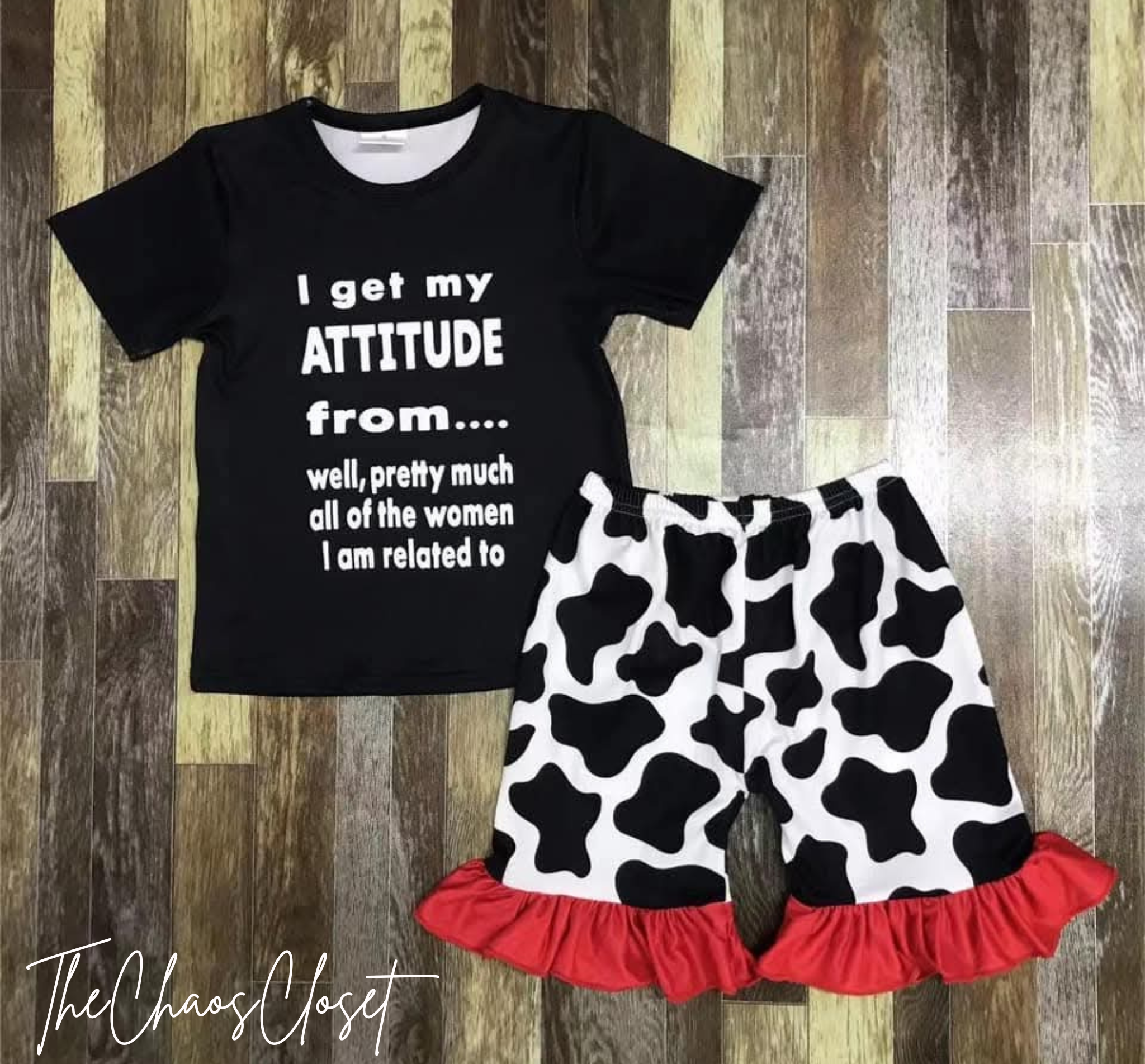 Attitude Shorts Set