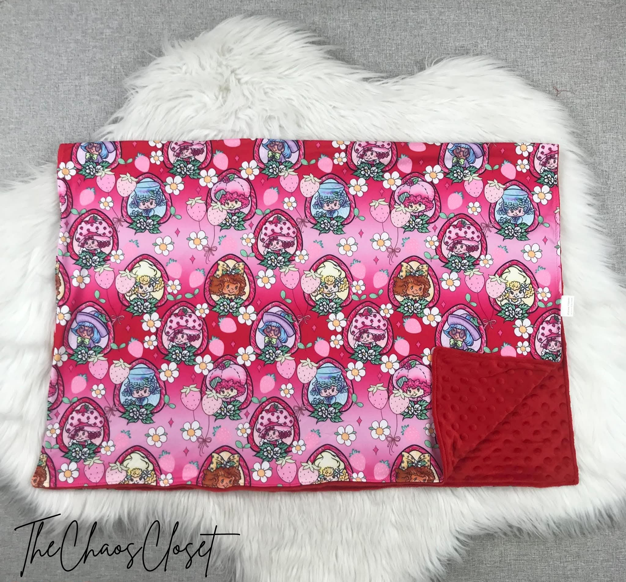 Strawberry Shortcake Blanket