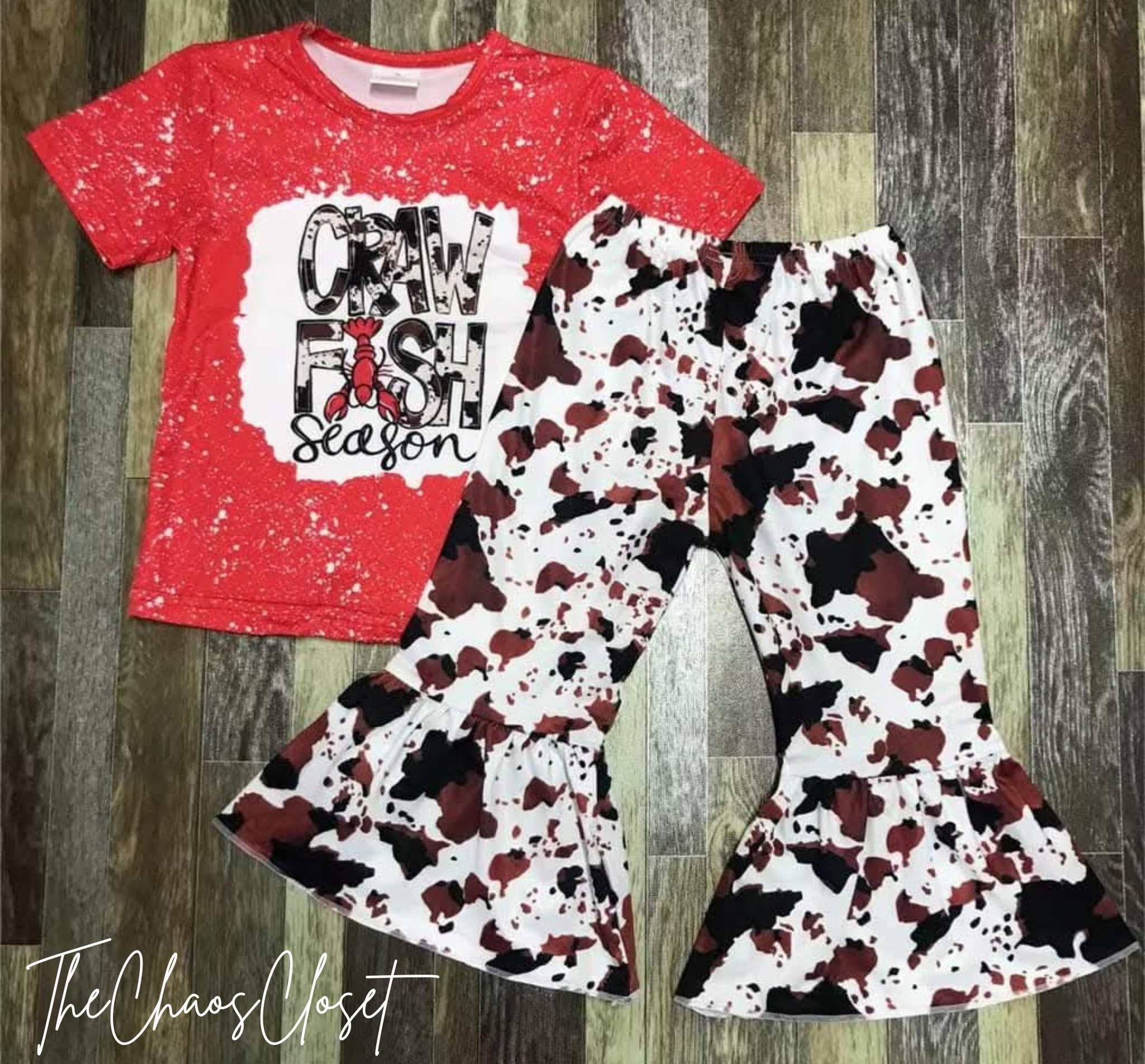 Crawfish Season Pants Set
