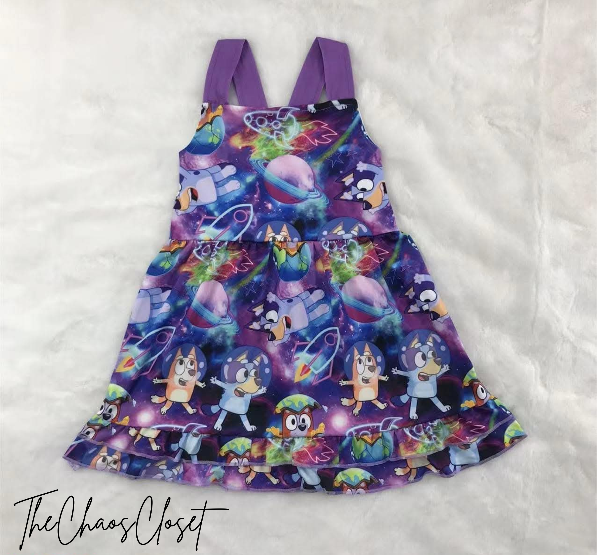 Blue Heeler Outerspace Dress