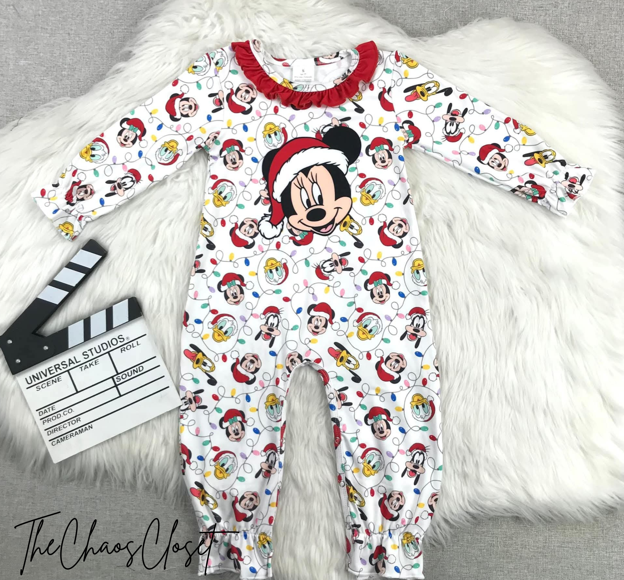 Clubhouse Christmas Romper