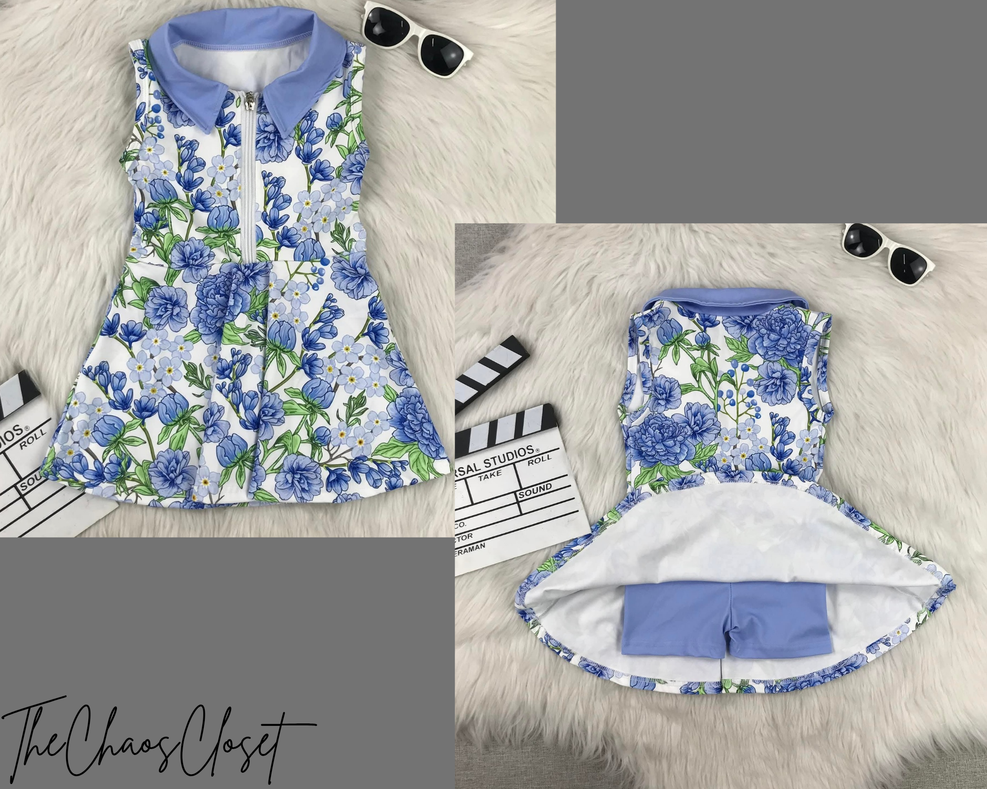 Bluebonnet Skort Set