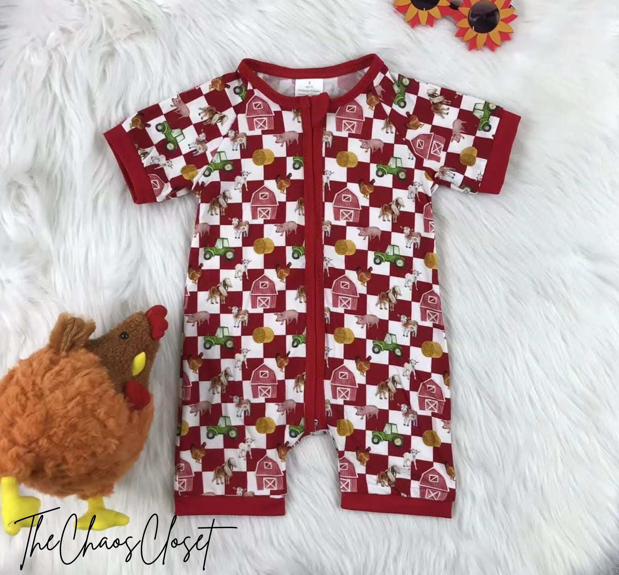 Barn Life Romper