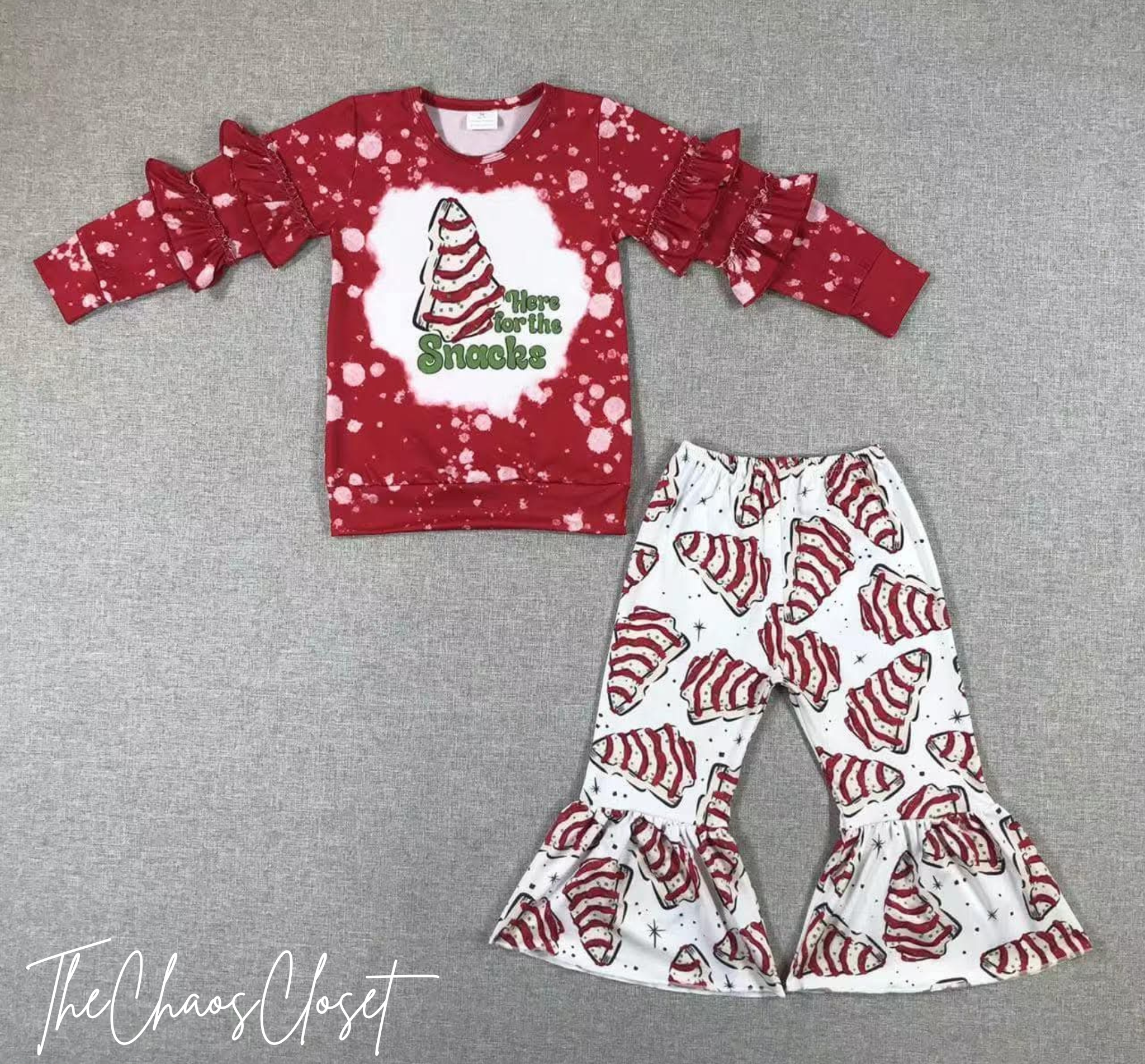 Here For The Snacks Pants Set