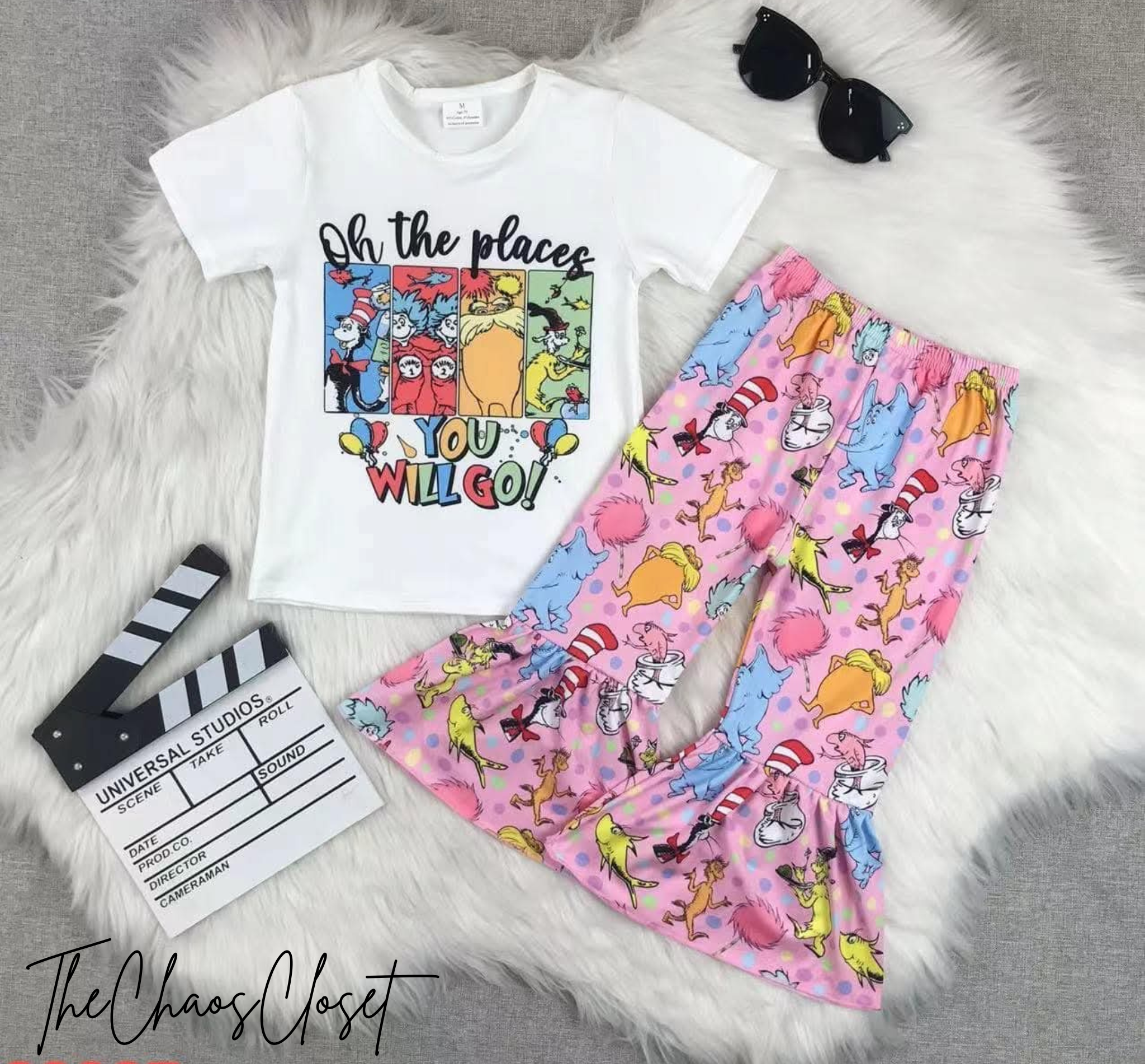 Oh The Places You'll Go Pants Set