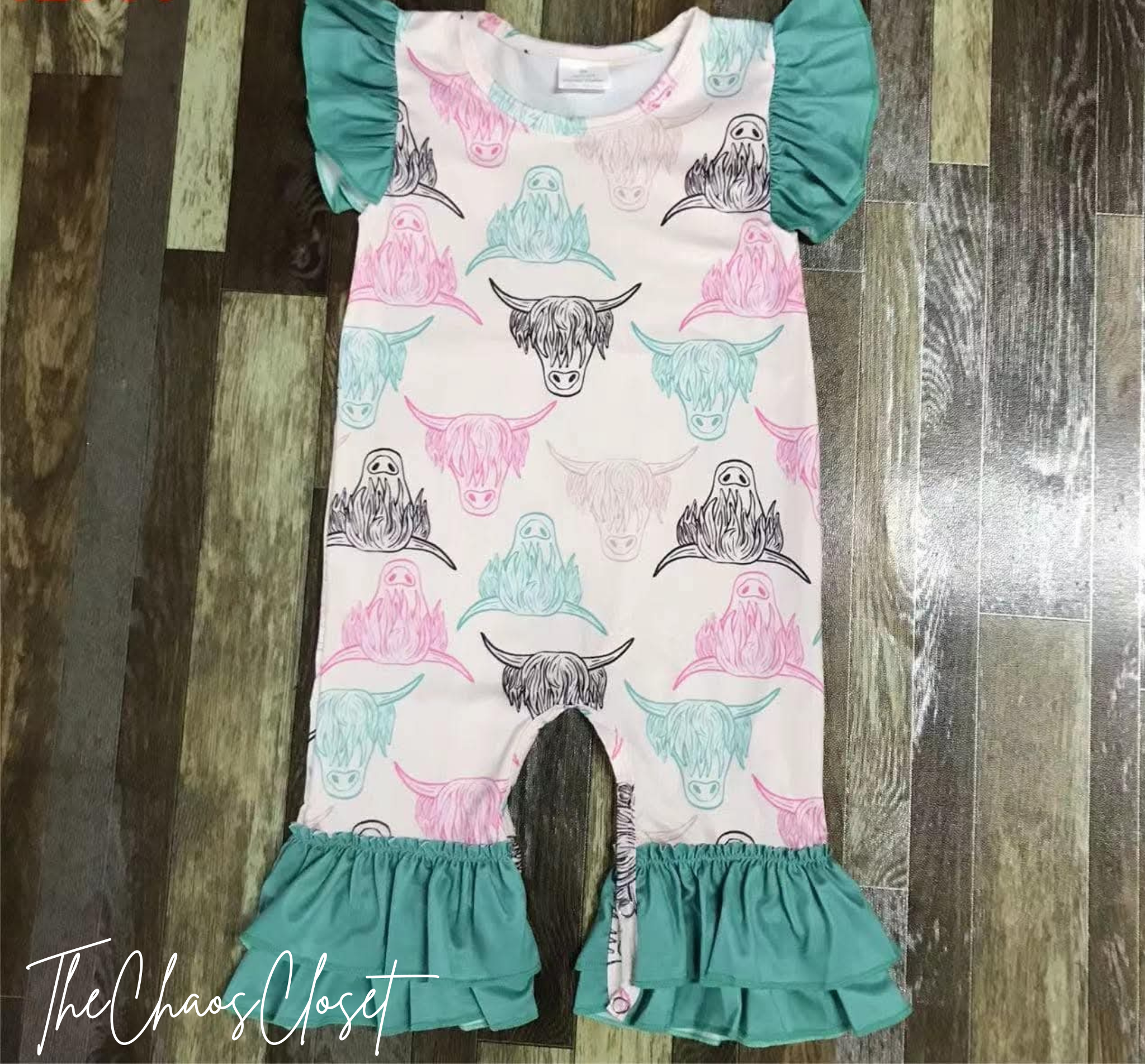 Highland Cow Romper